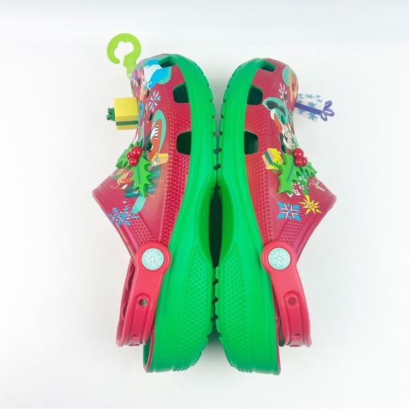 NEW Disney Parks Christmas Crocs Holiday Presents Mickey Friends 3D Clogs M7/W9 - Picture 6 of 9